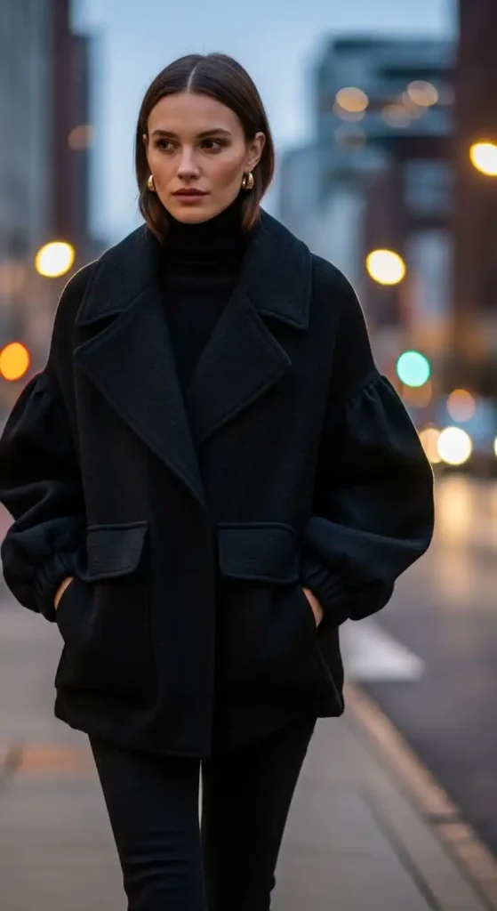 black-textured-jacket-with-voluminous-details