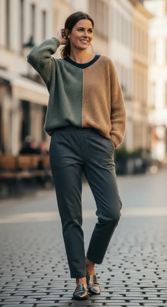 pull-on-pants-sweater-flats