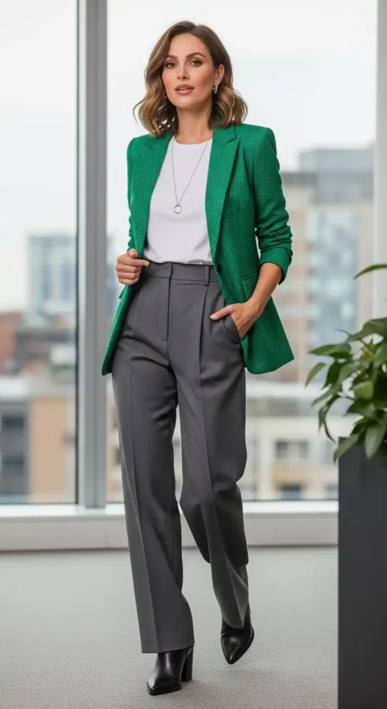 statement-blazer-basic-tee