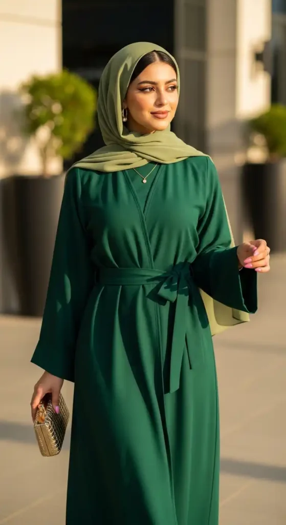 abaya-with-belted-waist