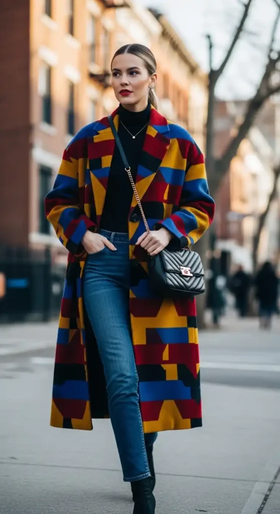 statement-coat-with-minimal-outfit